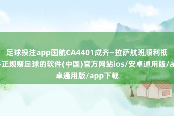 足球投注app国航CA4401成齐—拉萨航班顺利抵达拉萨-正规赌足球的软件(中国)官方网站ios/安卓通用版/app下载