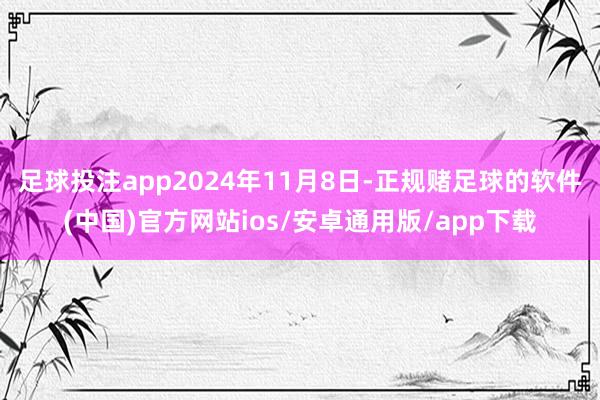 足球投注app2024年11月8日-正规赌足球的软件(中国)官方网站ios/安卓通用版/app下载