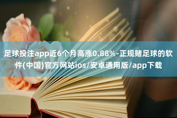 足球投注app近6个月高涨0.88%-正规赌足球的软件(中国)官方网站ios/安卓通用版/app下载