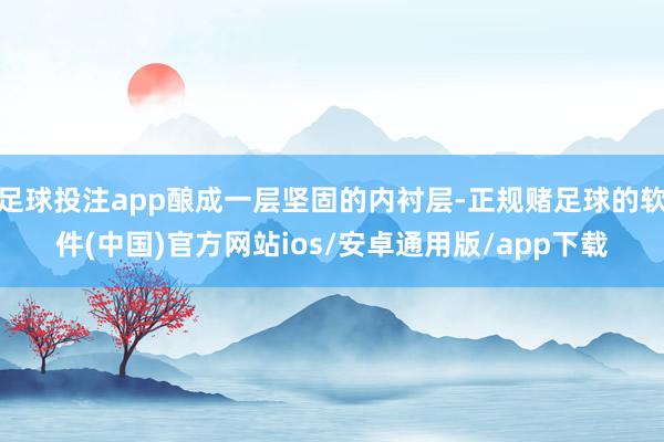 足球投注app酿成一层坚固的内衬层-正规赌足球的软件(中国)官方网站ios/安卓通用版/app下载