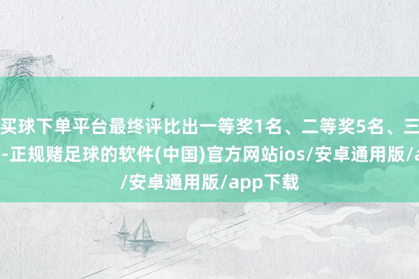 买球下单平台最终评比出一等奖1名、二等奖5名、三等奖6名-正规赌足球的软件(中国)官方网站ios/安卓通用版/app下载