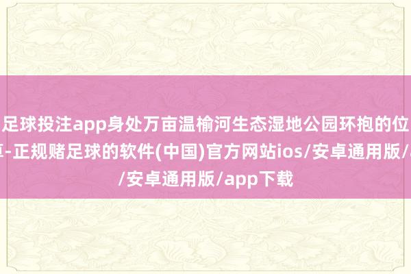 足球投注app身处万亩温榆河生态湿地公园环抱的位置还不算-正规赌足球的软件(中国)官方网站ios/安卓通用版/app下载